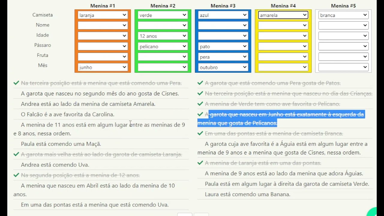 Teste de Einstein - Teste de QI - Racha Cuca