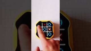 Giiker Tic Tac Toe. White list. #puzzle #giiker #asmr