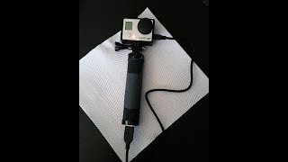 HOW TO  BUILD GOPRO GRIP WITH INTERNAL BATTERY BANK