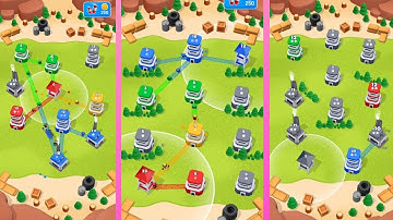 Tower War All Levels Gameplay Android, iOS Game Level 542-560