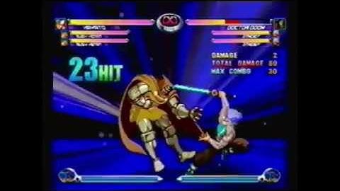 Hayato marvel vs capcom 2 combo video collection... No assists, bugs, just lightsabers