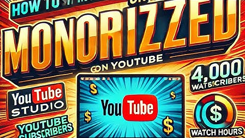 How to make your FIRST $1000 on YouTube: step by step