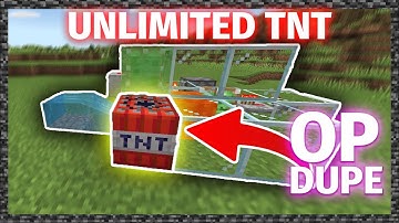 NEW TNT DUPER FARM 1.21 | Minecraft Bedrock (Mobile, PS5, Xbox, PC)