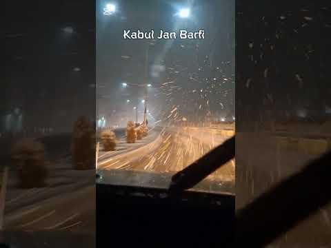 کابل زیر برف زیبایی خیره کننده زمستان در پایتخت افغانستان  برف