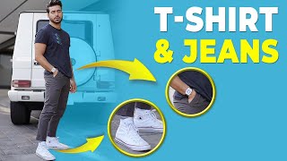 How To Look AMAZING in a T-Shirt and Jeans | Alex Costa