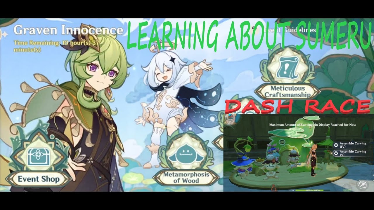 Grove Dash Graven Innocence Genshin Impact YouTube