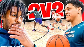 Unbelievable 2v2 Basketball, Rob Guy & Pe’Shon Vs Kenny Chao & RyanTheCrashDummy!