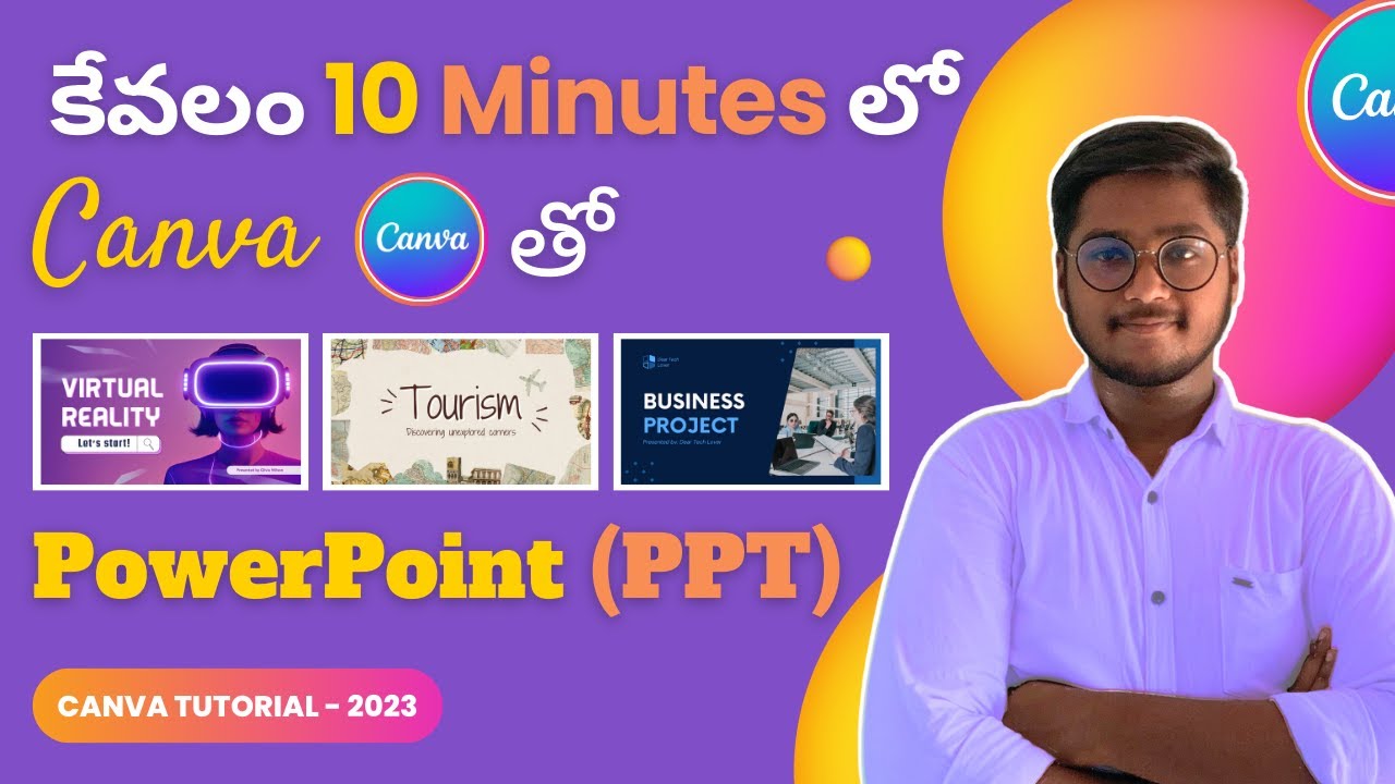 how to prepare powerpoint presentation in telugu