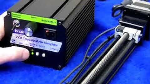 Velmex VXM-1J establish start and end position