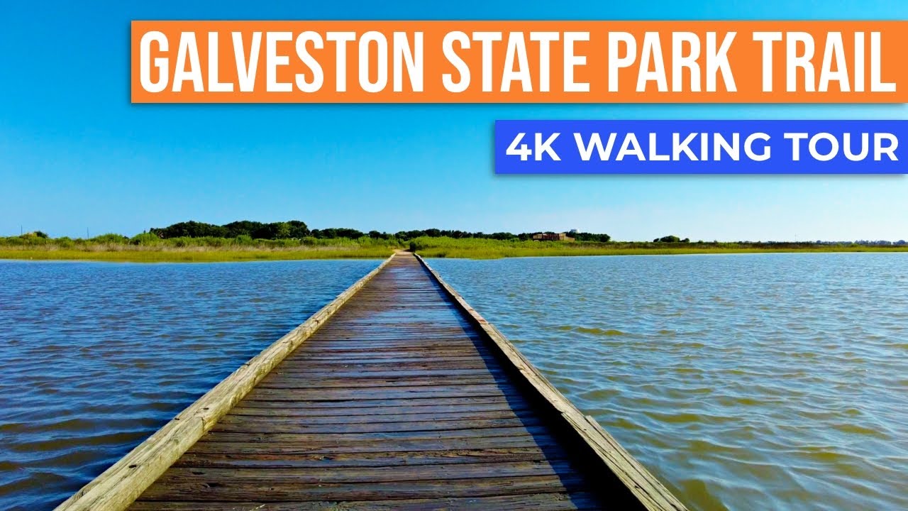 Galveston State Park Clapper Rail Trail! Walk with me on an island