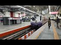 Kolkata metro speed trial on orange line from new garia to ruby