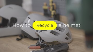 How to recycle a helmet