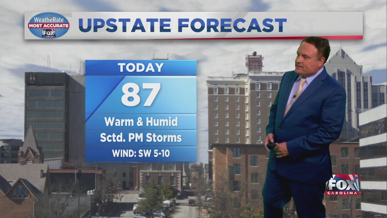 Warm and Humid, afternoon storms possible - YouTube