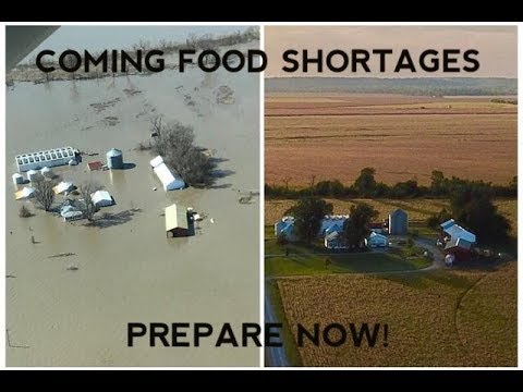 COMING FOOD SHORTAGES DUE TO MIDWEST FLOODING - YouTube