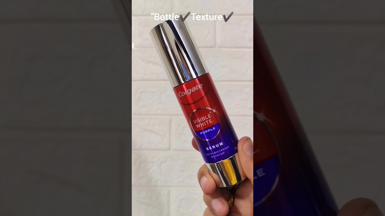 let's unbox the Colgate purple serum 