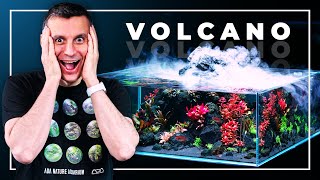 I Built An Active Volcano In An Aquarium Finding Nemo Style Fish Tank