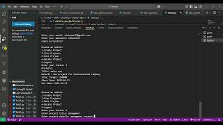 Crowd-Funding Console App Using Python