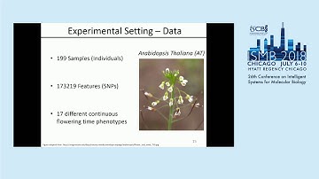 SPADIS: An Algorithm for Selecting Predictive and... - Serhan Yılmaz - Special Sessions - ISMB 2018