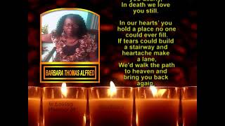 Barbara Thomas Alfred Memorial