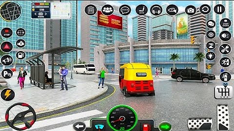Tuk Tuk Auto Rickshaw Game 3D - Indian Auto Rickshaw - Android Gameplay