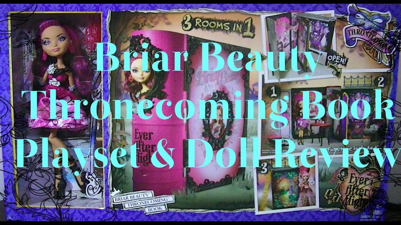 Review Ever After High Briar Beauty - Thronecoming Playset 