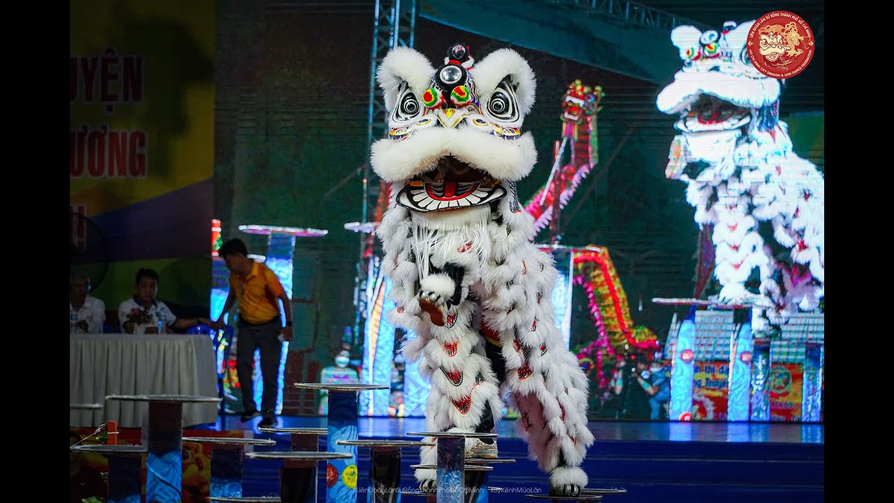 Múa Lân Nam Hoa - CÚP CHỢ LỚN 2022 - Nam Sư Du Ngoạn Dũng Mãnh Đoạt Vacxin
