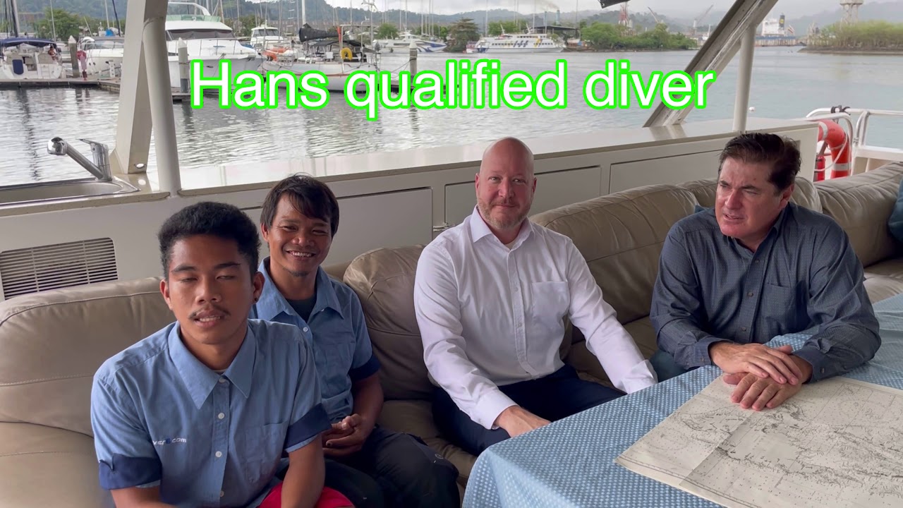 Meeting the crew of Catamaran Black Gold.
