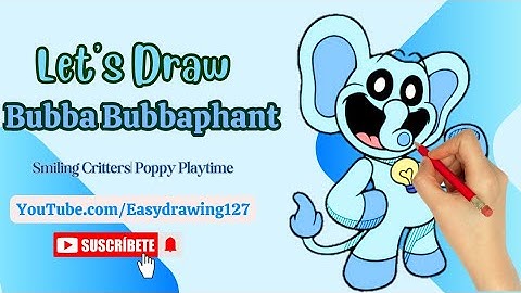 How to draw Bubba Bubbaphant | Smiling Critters Elephant