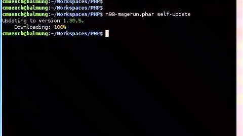 n98-magerun self-update command
