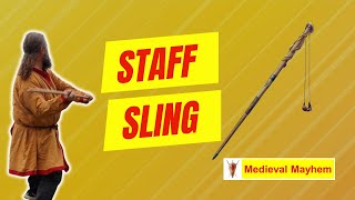 How to make and use a medieval Staff Sling