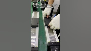 DIY Linear Robot Motorized Rail Guide Electrfic Ball Screw Actuator #factory #linearactuators