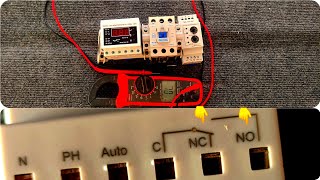 What is the NC &NO contacts(Control circuit design)