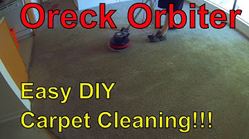 Easy Carpet Cleaning With Oreck Orbiter
