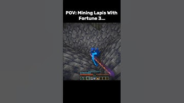 Pov: Mining with fortune III...