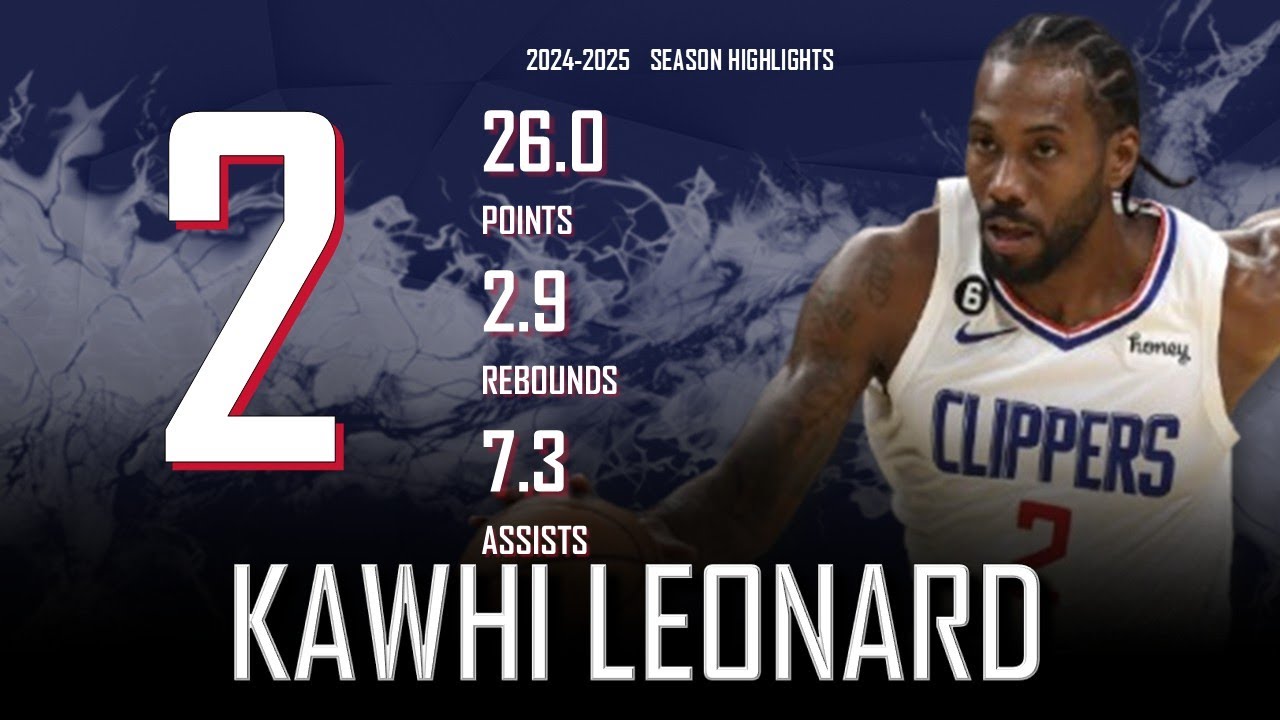 Kawhi Leonard || 2024-2025 Los Angeles Clippers Highlights