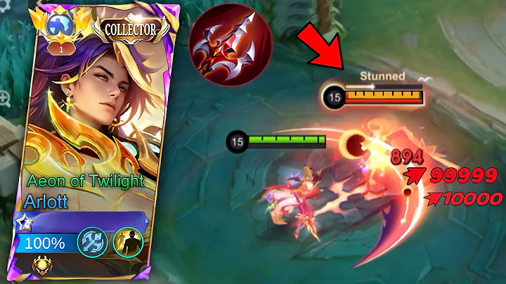 ARLOTT WITH ENDLESS BATTLE 100% BROKEN! | 1 HIT BUILD ARLOTT - MLBB