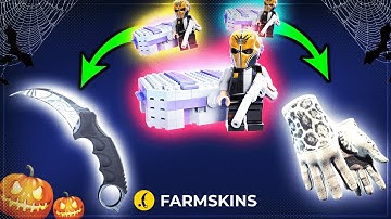 HOW TO PULL CS2 KNIVES WITH $100 Farmskins Promo Code 2025 | Farmskins Case Opening