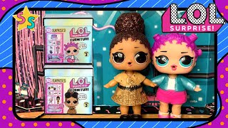 LOL Surprise furniture| ⭐ Furniture School Office |&| Roller Rink  || Doll stop motion