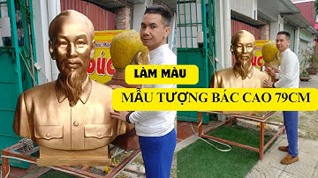 Mẫu tượng Bác cao 79cm- ĐIÊU KHẮC MẠNH TÀI 0387322279