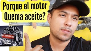WHY YOUR CAR'S ENGINE BURNS OIL WHY YOUR CAR'S ENGINE BURNS OIL