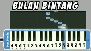 Bulan Bintang | Betrand Peto Putra Onsu (Oh Tuhan Tunjukan Semua) - Not pianika