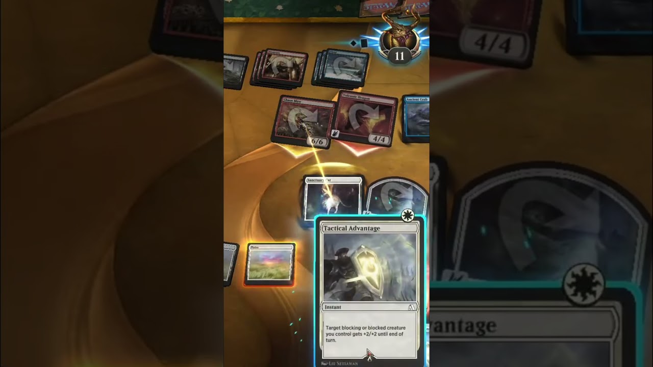 Magic: The Gathering Arena - Tactical Advantage! Opponent Surrenders! 