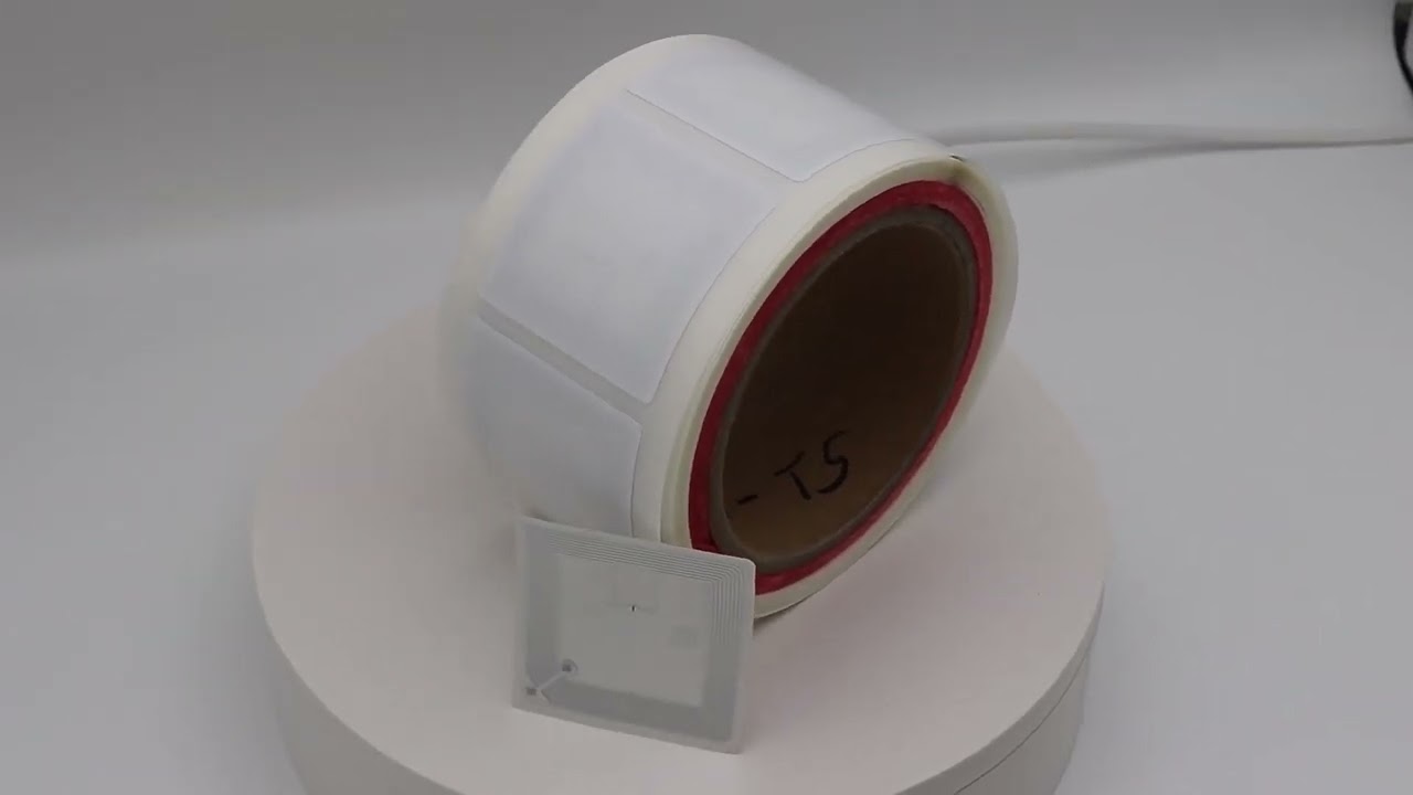 13 56MHZ高频RFID图书标签nfc电子标签可印刷图案不干胶图书馆标