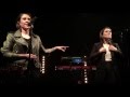 Tegan loves Sara's joke BANTER - wish we had mullets - Tegan and Sara - NYC - 9 may 2016 (8/11)