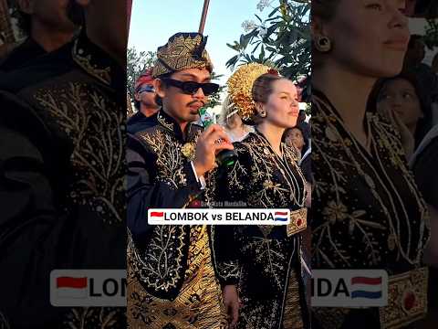VIRAL PEMUDA LOMBOK🇮🇩 NIKAHI CEWEK BULE BELANDA🇳🇱 #viral