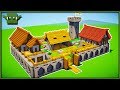 Minecraft Fortified Farm Tutorial (EASY 5X5 BUILDING SYSTEM)