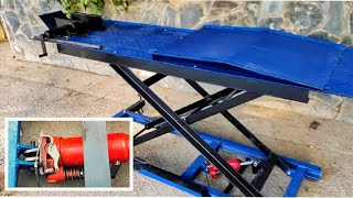 450kg Motorcycle Lift Table using Bottle Jack [Part 2]