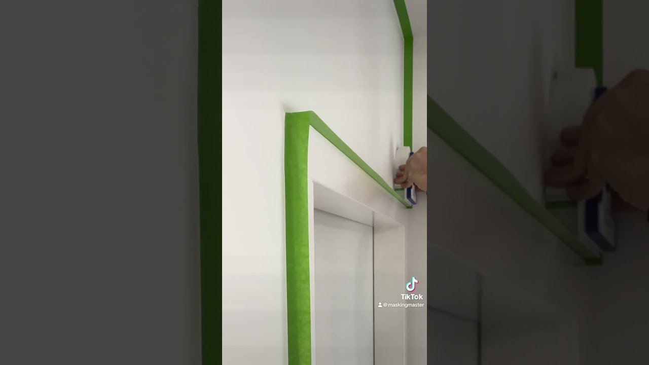 The Masking Master Painter’s Tape Apllicator for professional end results! 