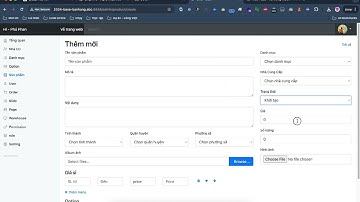 Review admin website mẹ và bé - 123code.net