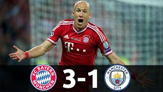 Bayern Munich vs Manchester City 3-1 UCL 2013/2014 All Goals & Full Match Highlights